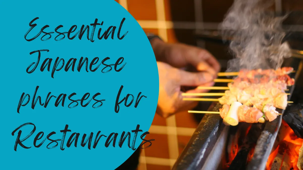 Essential Japanese for Restaurant